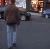 Epic Fail 18 Guy get's hit and knocked down by a bus while crossing the street aka Distraction Attac