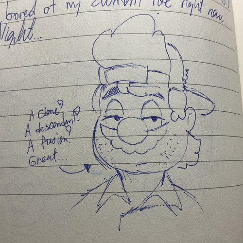 the first sketch ever of Billario.jpg