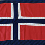 The flag of Norway [Sewn]