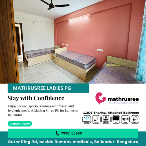 Looking for a ladies PG near bellandur?