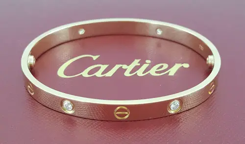 Authenticity GuaranteeAuthenticity GuaranteeCartier LOVE 18K Rose Gold 4 Diamonds Bracelet 0.42 ct S.webp