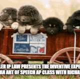 Miller IP Law presents The Inventive Experts Podcast. An Art Of Speech AP class with Richard Blank..gif