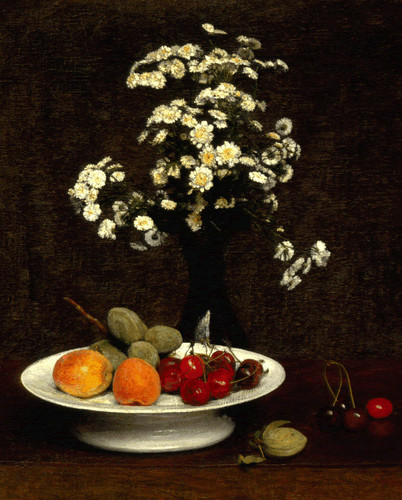 Fantin Latour Still Life With Flowers 1864