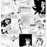 A comic about Patricia, the flower girl. She's here to deliver, she will forgive me