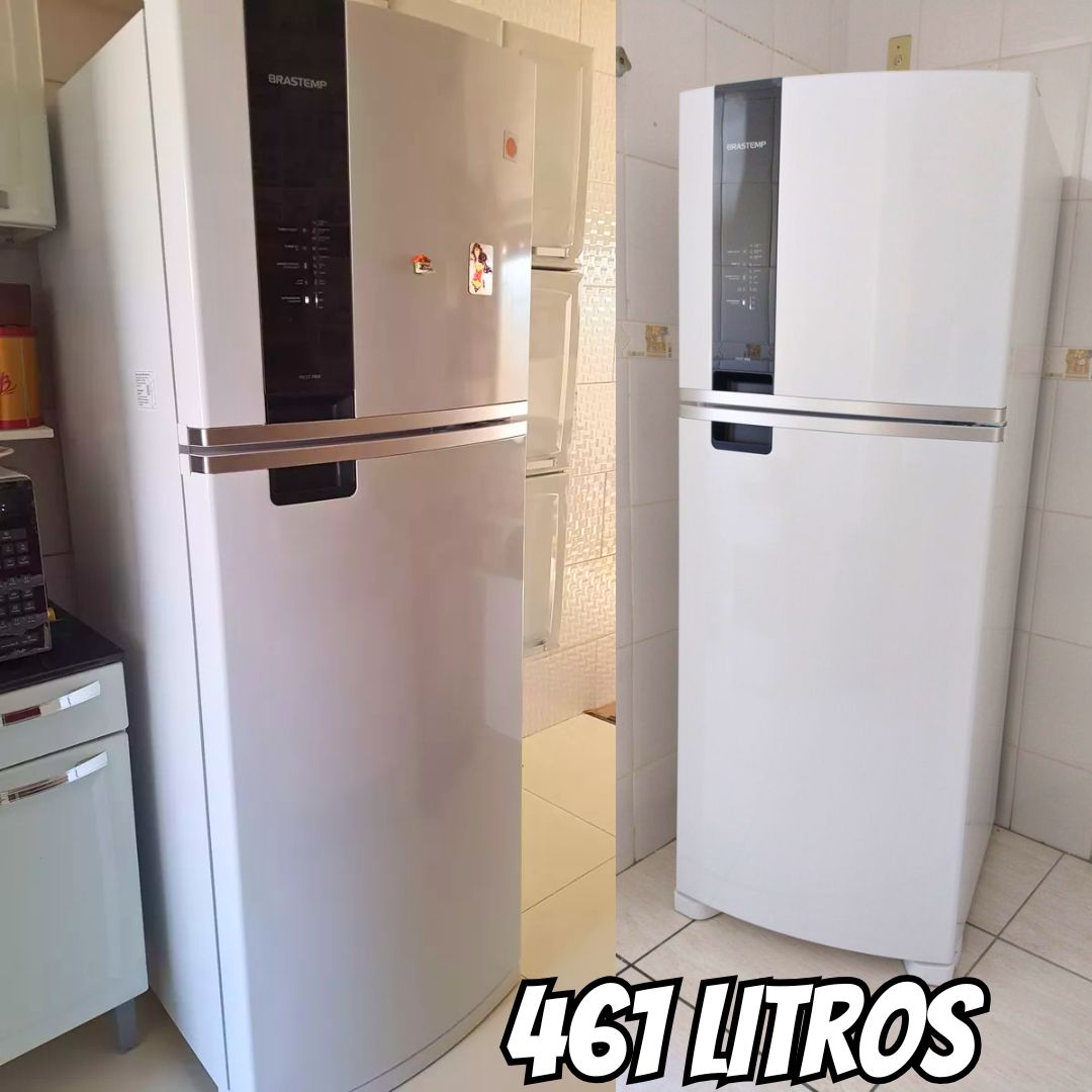 Geladeira Duplex Frost Free 461 litros A+++ cor Branca com tecnologia Turbo Control e Fresh Box – BRM56FB