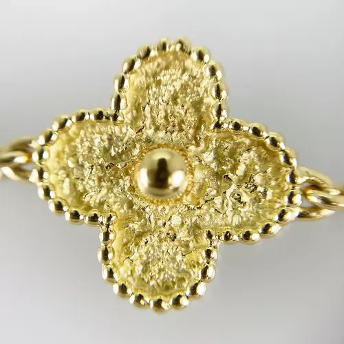 Van Cleef & Arpels Vintage Alhambra Yellow gold Necklace12.webp