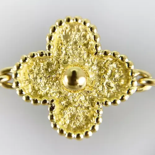 Van Cleef & Arpels Vintage Alhambra Yellow gold Necklace11.webp