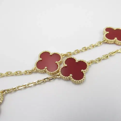 Van Cleef & Arpels vintage alhambra Necklace Carnelian K18YG P00252496.webp