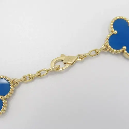 Van Cleef & Arpels Vintage Alhambra 10P Necklace K18YG P00252464.webp