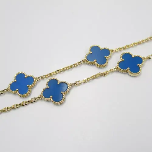 Van Cleef & Arpels Vintage Alhambra 10P Necklace K18YG P00252466.webp