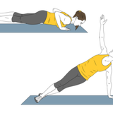 flexion brazos y plancha lateral init pos 8695