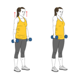 encogimiento de hombros con mancuernas init pos 6339