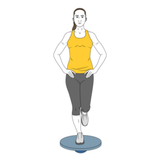 equilibrio una pierna tabla equilibrio init pos 7193