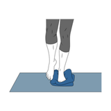 equilibrio una pierna sobre toalla init pos 6150