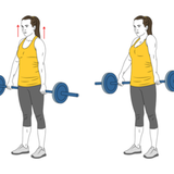 encogimientos de hombros con barra por detras init pos 8802