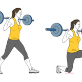 zancada adelante con barra init pos 5858