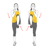 flexion de caderas alternas hacia el codo contrario init pos 2464