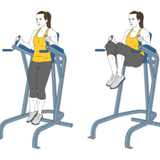 flexion de caderas en maquina de paralelas init pos 2475