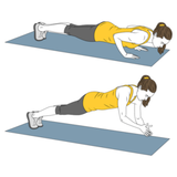 flexiones de brazos con palmada init pos 9467