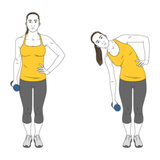 flexion lateral de tronco con mancuerna init pos 4779