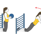 caida adelante con balon medicinal init pos 5456