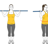 giros de cintura con barra o pica init pos 9569