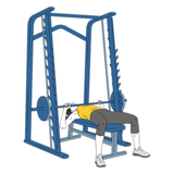 press de banca en maquina smith init pos 4883