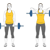 remo al cuello con barra de pie init pos 6618