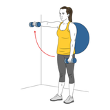 elevacion frontal de hombros con mancuernas alterno 5142