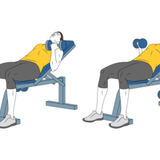 curl biceps alterno con mancuernas banco inclinado init pos 7513