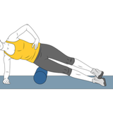 masaje banda iliotibial con roller foam init pos 6225