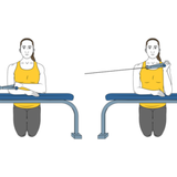 rotacion externa de hombro con cable polea sentado init pos 6200