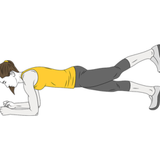 extension de cadera con pierna estirada init pos 8423