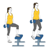 subir al banco con mancuernas init pos 6722