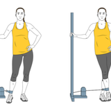 aduccion de una pierna con cable polea de pie init pos 6305