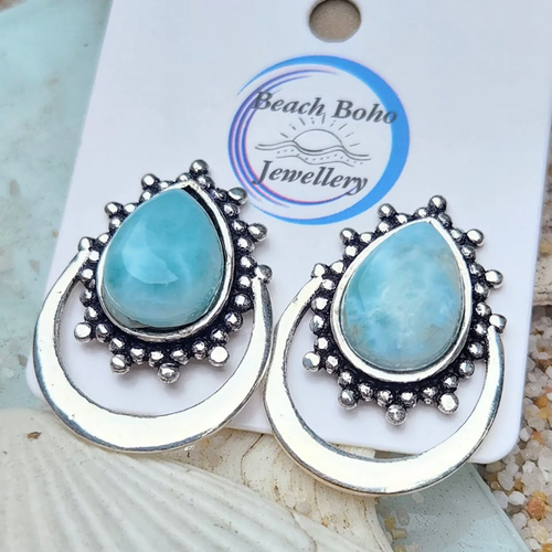 All The Moonstone Labradorite Larimar Crescent 925 Natural Stone Stud Earrings.png