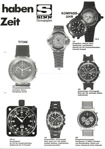 Sinn Katalog 10 1987D Seite 3