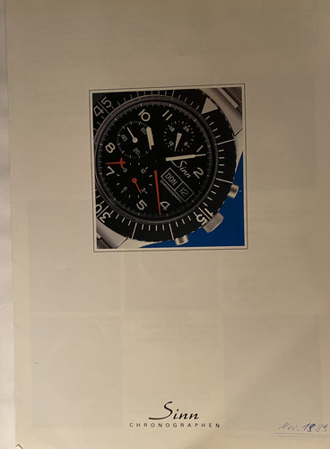 Sinn Katalog 11 1989 Seite 1