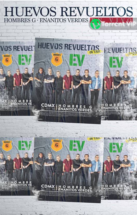 Hombres G Huevos Revueltos En Vivo [2018] DVD5-R1] [Latino] + CD