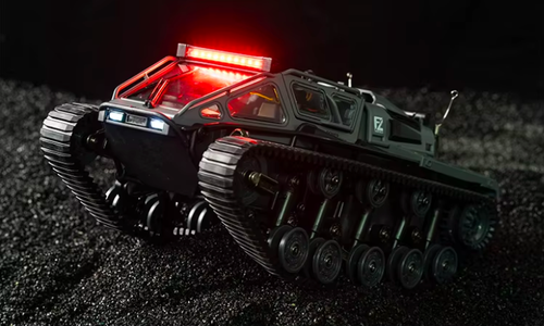 JJRC C8812 LED ライト 追跡タンク模型 RC JJRC C8812 LED Light Full Scale Tracked Tank Simulation