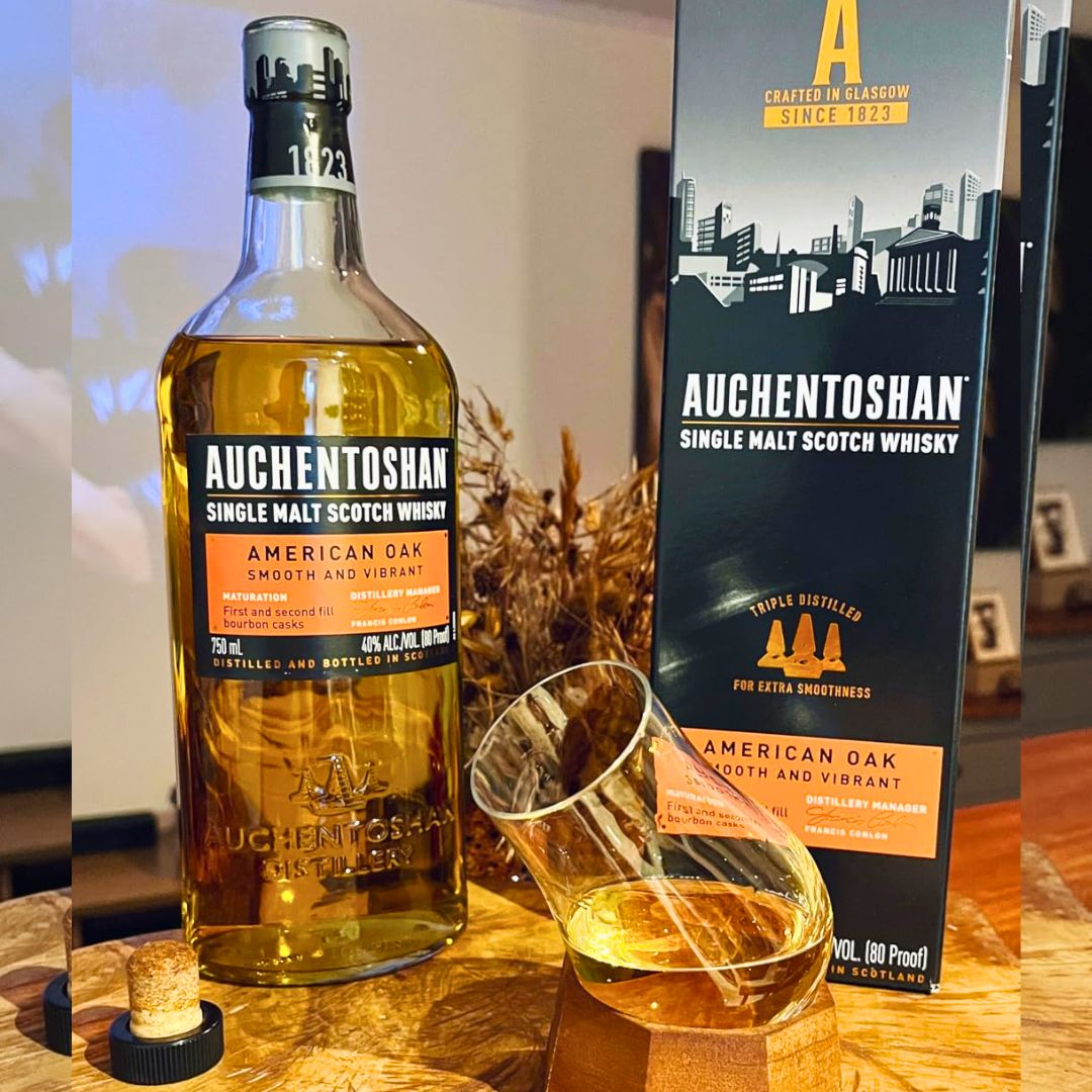 Auchentoshan Whisky Scotch American Oak 750ml