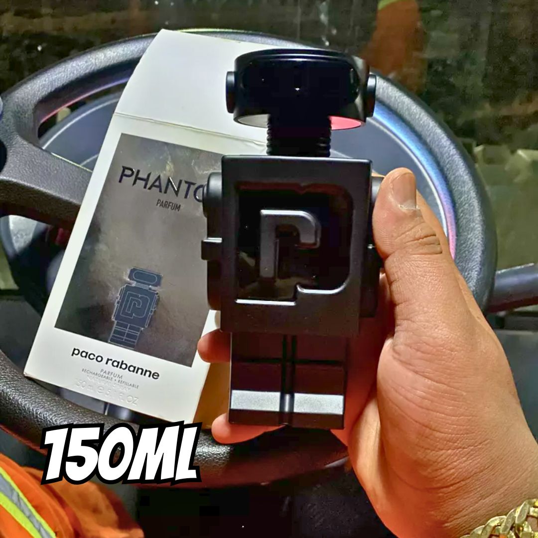 Phantom Parfum 150ml Masculino | Original + Amostra De Brinde