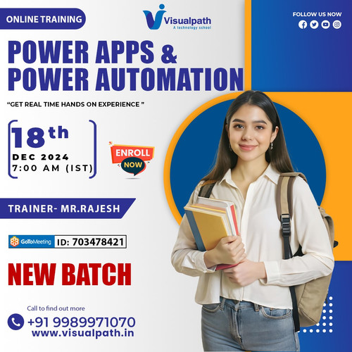 🌟 Unlock the Future of Automation with PowerApps and Power Automate Training! 🌟
🚀 Dive into the world of seamless app creation and powerful workflow automation!
✨ Learn how our training can revolutionize the way you work and elevate your productivity!
💡 What You’ll Master:
✅ Master the fundamentals of PowerApps and Power Automate
✅ Create no-code apps with ease
✅ Automate workflows like a pro
✅ Integrate with essential tools to streamline your processes
📅Batch Details
👉Joining Link: https://meet.goto.com/703478421
👉Attend Online New Batch On Power Apps and Power Automation by Mr. Rajesh.
Batchon 18 December 2024 @7:00 AM IST.
📞Contact us: +91 9989971070
💬WhatsApp: https://www.whatsapp.com/catalog/919989971070
🌐Visit: https://www.visualpath.in/online-powerapps-training.html