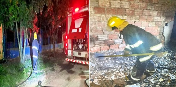 Sin título.jpg Investigan el incendio en una vivienda de Clorinda.