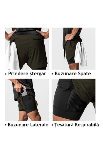 pantaloni scurti barbati pantaloni scurti de sala pentru sala de sport pentru sport barbati baieti unizex respirabili