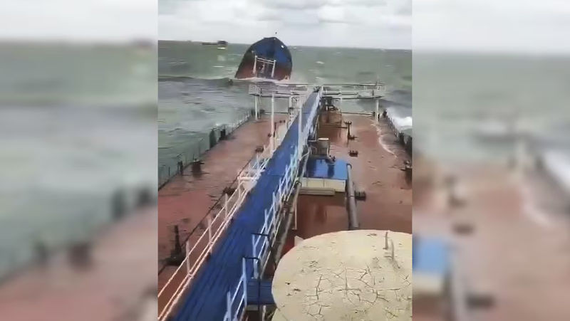 Incidente Petroliera nel Mar Nero: fuoriuscita di fueloil sulle coste della Russia