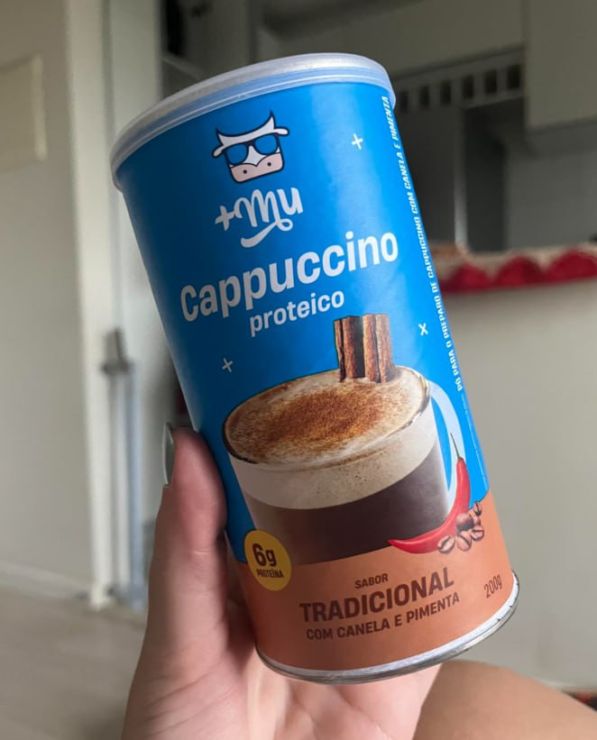 +Mu Cappuccino com Whey – 200g