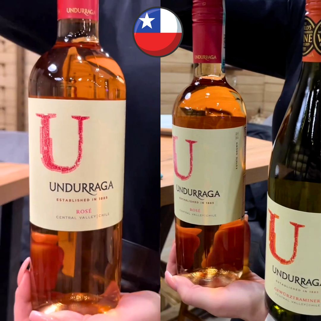 Vinho Rosé Chileno U by Undurraga Valle Central Rosé 750 ml