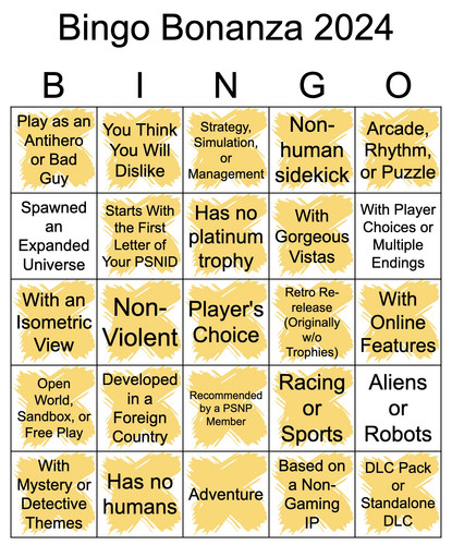 Final Final Bingo '24