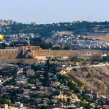 jerusalem israel june 28 2014 panoramic view